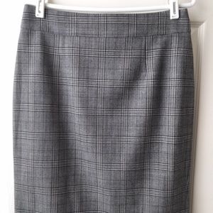 Plaid Banana Republic Pencil Skirt, Size 4